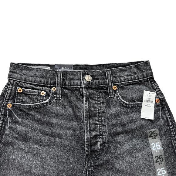 NWT Gap Cheeky Sky High Short Dark Grey Size 25 - Picture 5 of 11